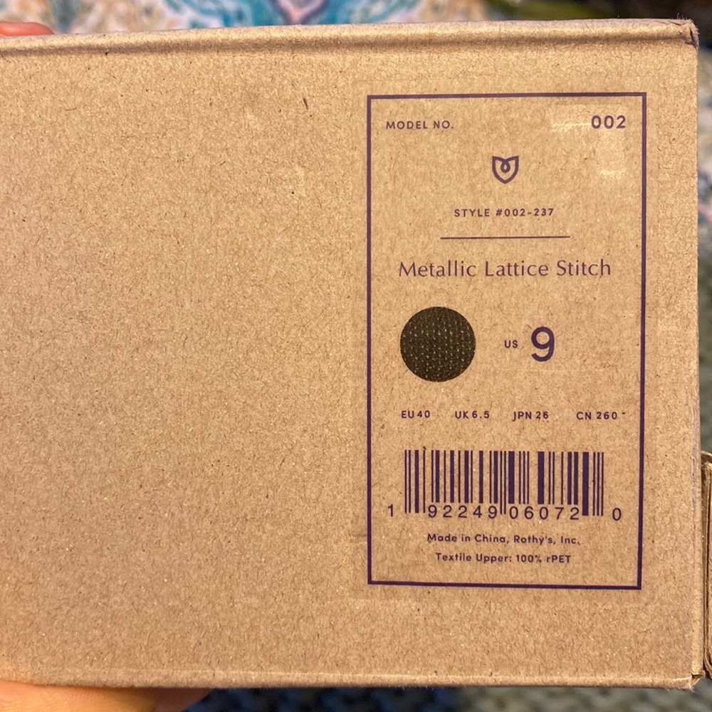 Rothy’s points size 9